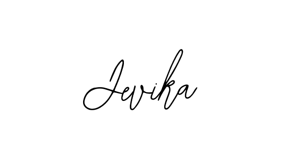 Bearetta-2O07w is a professional signature style that is perfect for those who want to add a touch of class to their signature. It is also a great choice for those who want to make their signature more unique. Get Jevika name to fancy signature for free. Jevika signature style 12 images and pictures png