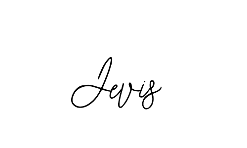 Design your own signature with our free online signature maker. With this signature software, you can create a handwritten (Bearetta-2O07w) signature for name Jevis. Jevis signature style 12 images and pictures png