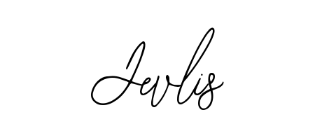 Bearetta-2O07w is a professional signature style that is perfect for those who want to add a touch of class to their signature. Get Jevlis name fancy signature for free. Jevlis signature style 12 images and pictures png