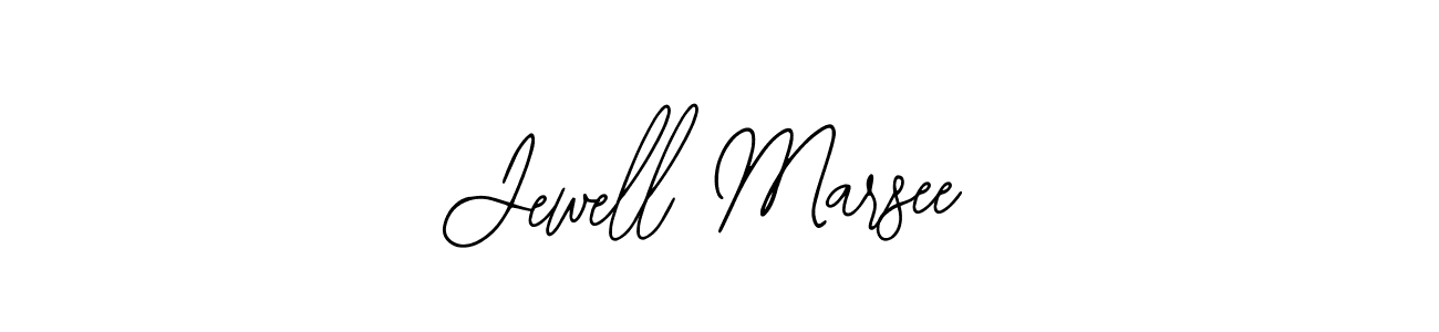 How to make Jewell Marsee signature? Bearetta-2O07w is a professional autograph style. Create handwritten signature for Jewell Marsee name. Jewell Marsee signature style 12 images and pictures png