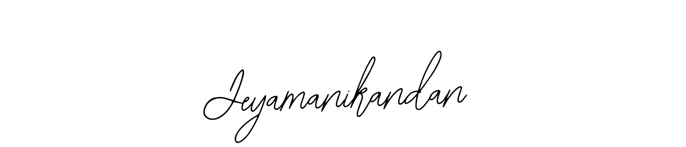 Use a signature maker to create a handwritten signature online. With this signature software, you can design (Bearetta-2O07w) your own signature for name Jeyamanikandan. Jeyamanikandan signature style 12 images and pictures png