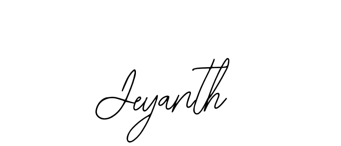 How to make Jeyanth signature? Bearetta-2O07w is a professional autograph style. Create handwritten signature for Jeyanth name. Jeyanth signature style 12 images and pictures png