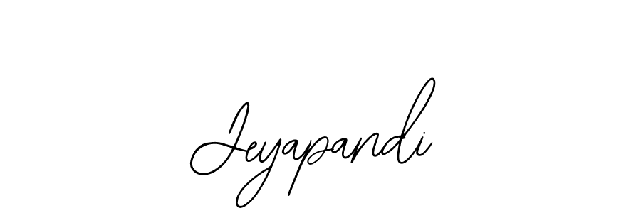 Design your own signature with our free online signature maker. With this signature software, you can create a handwritten (Bearetta-2O07w) signature for name Jeyapandi. Jeyapandi signature style 12 images and pictures png