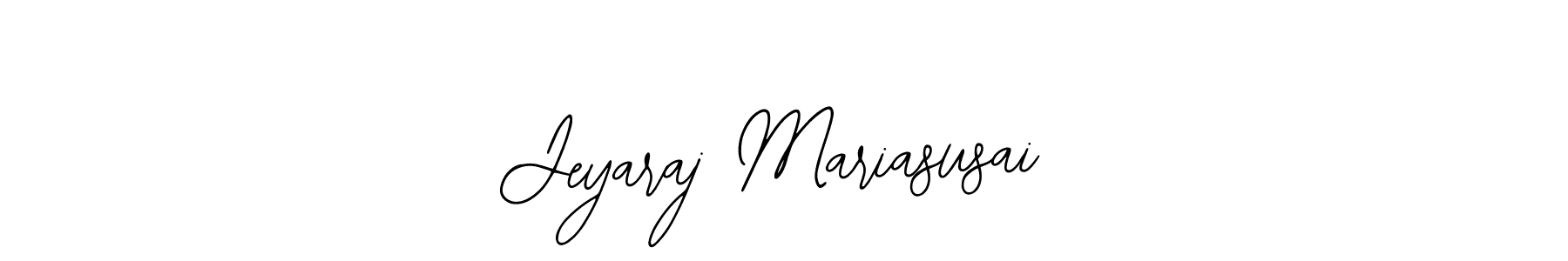 Also we have Jeyaraj Mariasusai name is the best signature style. Create professional handwritten signature collection using Bearetta-2O07w autograph style. Jeyaraj Mariasusai signature style 12 images and pictures png