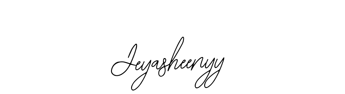 Use a signature maker to create a handwritten signature online. With this signature software, you can design (Bearetta-2O07w) your own signature for name Jeyasheenyy. Jeyasheenyy signature style 12 images and pictures png