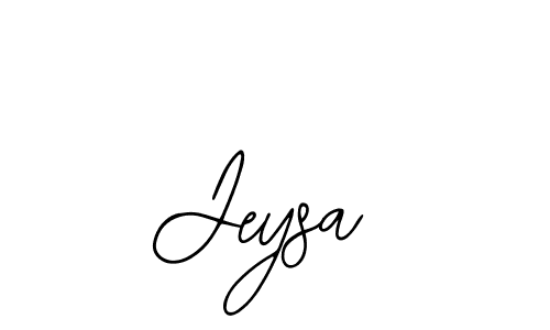 Design your own signature with our free online signature maker. With this signature software, you can create a handwritten (Bearetta-2O07w) signature for name Jeysa. Jeysa signature style 12 images and pictures png