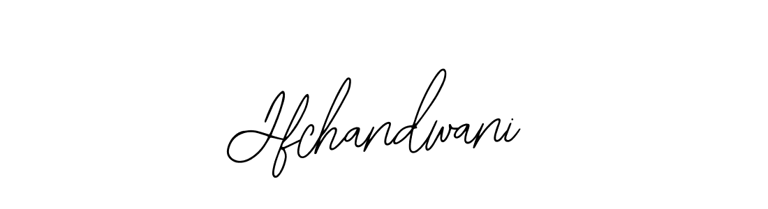 How to make Jfchandwani signature? Bearetta-2O07w is a professional autograph style. Create handwritten signature for Jfchandwani name. Jfchandwani signature style 12 images and pictures png