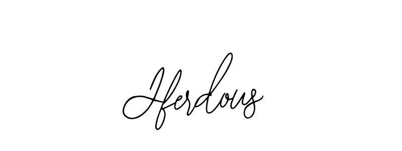 Create a beautiful signature design for name Jferdous. With this signature (Bearetta-2O07w) fonts, you can make a handwritten signature for free. Jferdous signature style 12 images and pictures png