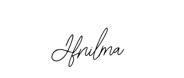 Use a signature maker to create a handwritten signature online. With this signature software, you can design (Bearetta-2O07w) your own signature for name Jfnilma. Jfnilma signature style 12 images and pictures png