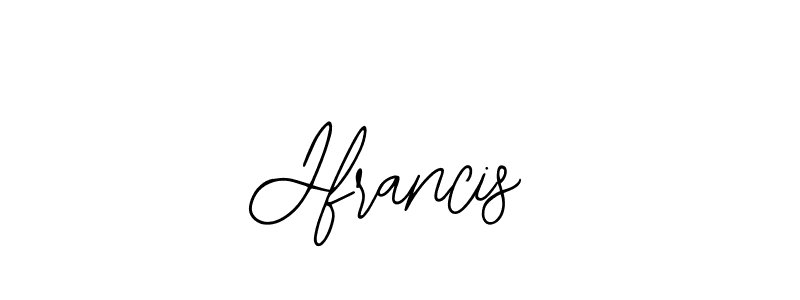 Create a beautiful signature design for name Jfrancis. With this signature (Bearetta-2O07w) fonts, you can make a handwritten signature for free. Jfrancis signature style 12 images and pictures png