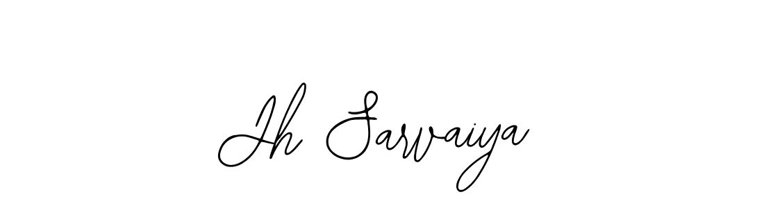 Create a beautiful signature design for name Jh Sarvaiya. With this signature (Bearetta-2O07w) fonts, you can make a handwritten signature for free. Jh Sarvaiya signature style 12 images and pictures png
