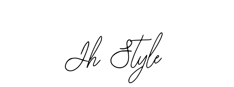 Design your own signature with our free online signature maker. With this signature software, you can create a handwritten (Bearetta-2O07w) signature for name Jh Style. Jh Style signature style 12 images and pictures png