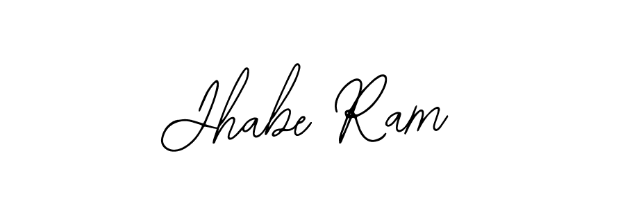 Create a beautiful signature design for name Jhabe Ram. With this signature (Bearetta-2O07w) fonts, you can make a handwritten signature for free. Jhabe Ram signature style 12 images and pictures png