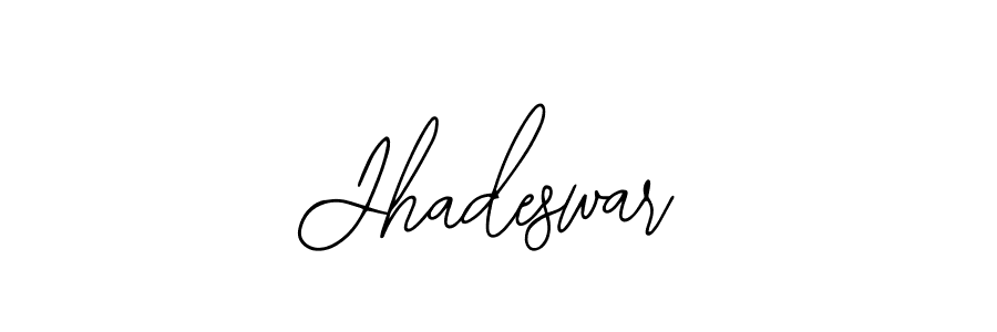 Also You can easily find your signature by using the search form. We will create Jhadeswar name handwritten signature images for you free of cost using Bearetta-2O07w sign style. Jhadeswar signature style 12 images and pictures png