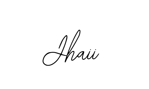 You should practise on your own different ways (Bearetta-2O07w) to write your name (Jhaii) in signature. don't let someone else do it for you. Jhaii signature style 12 images and pictures png