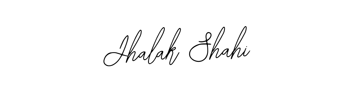 How to make Jhalak Shahi signature? Bearetta-2O07w is a professional autograph style. Create handwritten signature for Jhalak Shahi name. Jhalak Shahi signature style 12 images and pictures png
