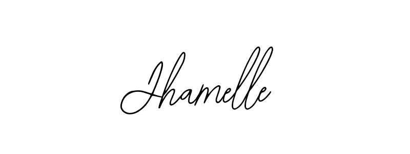 Jhamelle stylish signature style. Best Handwritten Sign (Bearetta-2O07w) for my name. Handwritten Signature Collection Ideas for my name Jhamelle. Jhamelle signature style 12 images and pictures png