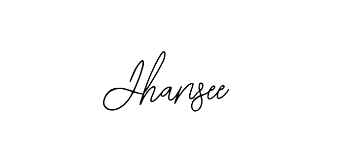 The best way (Bearetta-2O07w) to make a short signature is to pick only two or three words in your name. The name Jhansee include a total of six letters. For converting this name. Jhansee signature style 12 images and pictures png