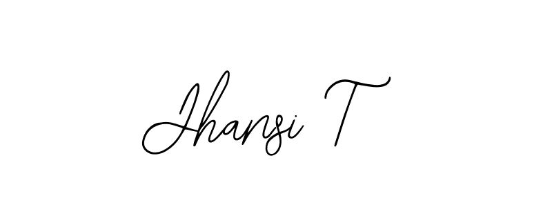 You can use this online signature creator to create a handwritten signature for the name Jhansi T. This is the best online autograph maker. Jhansi T signature style 12 images and pictures png