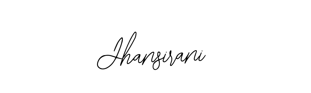 if you are searching for the best signature style for your name Jhansirani. so please give up your signature search. here we have designed multiple signature styles  using Bearetta-2O07w. Jhansirani signature style 12 images and pictures png