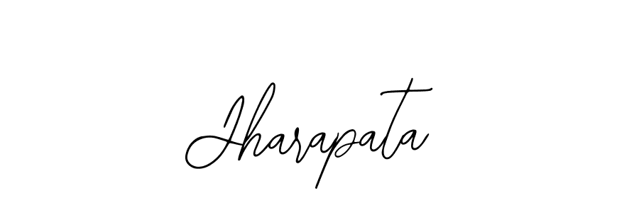 The best way (Bearetta-2O07w) to make a short signature is to pick only two or three words in your name. The name Jharapata include a total of six letters. For converting this name. Jharapata signature style 12 images and pictures png
