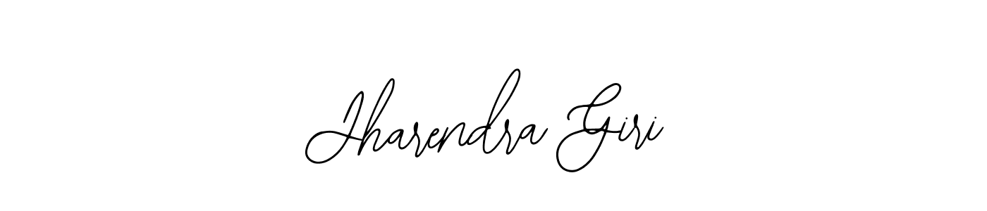 Use a signature maker to create a handwritten signature online. With this signature software, you can design (Bearetta-2O07w) your own signature for name Jharendra Giri. Jharendra Giri signature style 12 images and pictures png