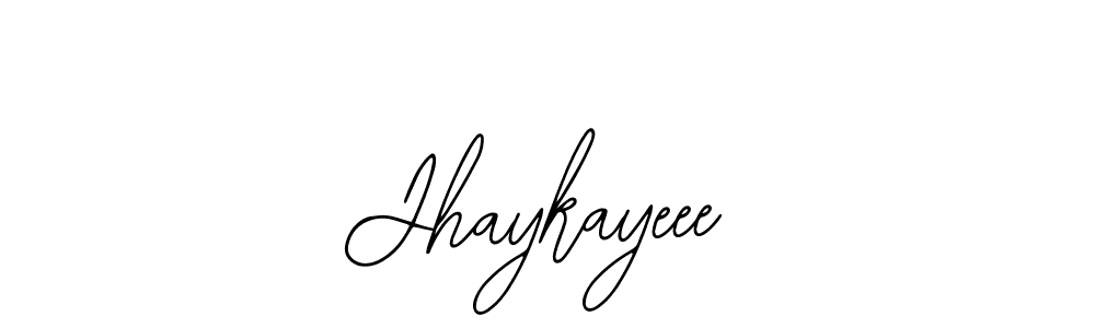 Design your own signature with our free online signature maker. With this signature software, you can create a handwritten (Bearetta-2O07w) signature for name Jhaykayeee. Jhaykayeee signature style 12 images and pictures png