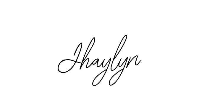 How to make Jhaylyn name signature. Use Bearetta-2O07w style for creating short signs online. This is the latest handwritten sign. Jhaylyn signature style 12 images and pictures png