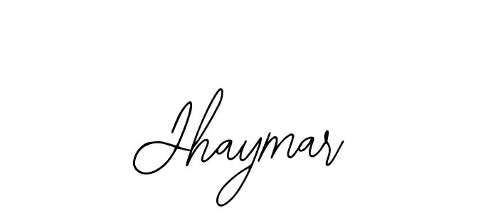 Use a signature maker to create a handwritten signature online. With this signature software, you can design (Bearetta-2O07w) your own signature for name Jhaymar. Jhaymar signature style 12 images and pictures png