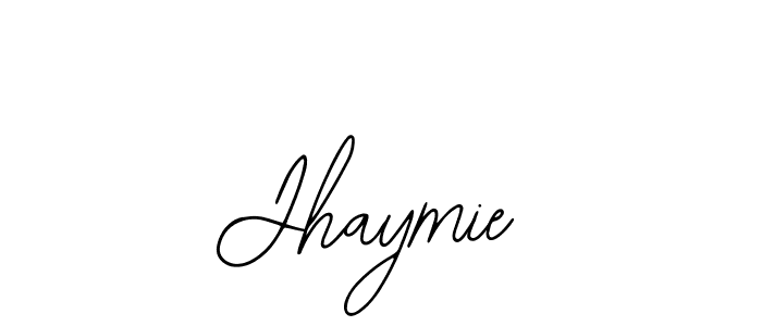 How to make Jhaymie name signature. Use Bearetta-2O07w style for creating short signs online. This is the latest handwritten sign. Jhaymie signature style 12 images and pictures png