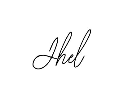 How to make Jhel signature? Bearetta-2O07w is a professional autograph style. Create handwritten signature for Jhel name. Jhel signature style 12 images and pictures png