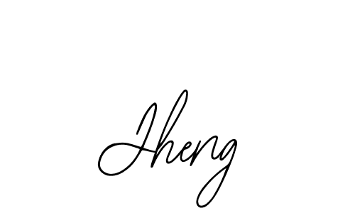 You should practise on your own different ways (Bearetta-2O07w) to write your name (Jheng) in signature. don't let someone else do it for you. Jheng signature style 12 images and pictures png