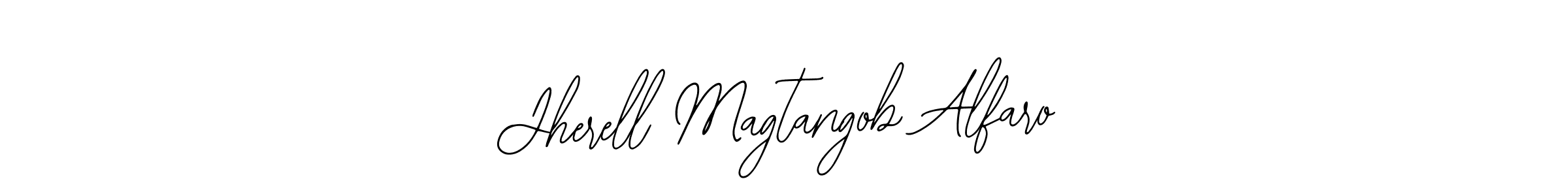 It looks lik you need a new signature style for name Jherell Magtangob Alfaro. Design unique handwritten (Bearetta-2O07w) signature with our free signature maker in just a few clicks. Jherell Magtangob Alfaro signature style 12 images and pictures png