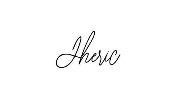 Create a beautiful signature design for name Jheric. With this signature (Bearetta-2O07w) fonts, you can make a handwritten signature for free. Jheric signature style 12 images and pictures png