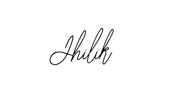 How to make Jhilik signature? Bearetta-2O07w is a professional autograph style. Create handwritten signature for Jhilik name. Jhilik signature style 12 images and pictures png