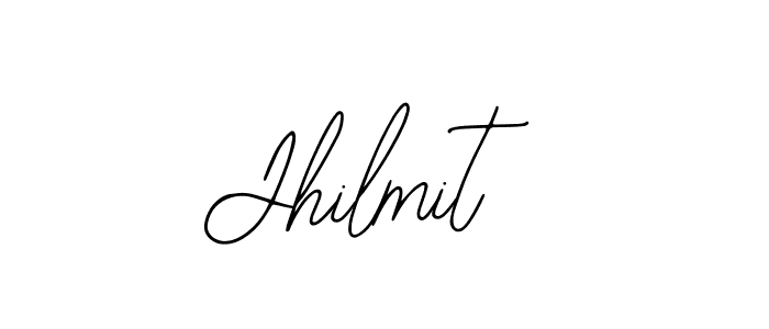 Use a signature maker to create a handwritten signature online. With this signature software, you can design (Bearetta-2O07w) your own signature for name Jhilmit. Jhilmit signature style 12 images and pictures png