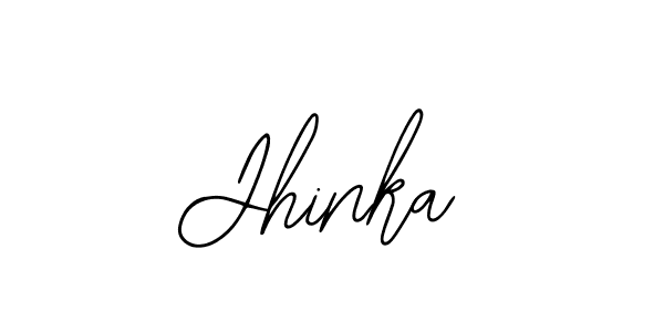Make a beautiful signature design for name Jhinka. Use this online signature maker to create a handwritten signature for free. Jhinka signature style 12 images and pictures png