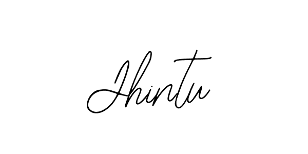 Similarly Bearetta-2O07w is the best handwritten signature design. Signature creator online .You can use it as an online autograph creator for name Jhintu. Jhintu signature style 12 images and pictures png