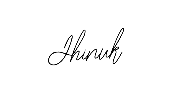 Bearetta-2O07w is a professional signature style that is perfect for those who want to add a touch of class to their signature. It is also a great choice for those who want to make their signature more unique. Get Jhinuk name to fancy signature for free. Jhinuk signature style 12 images and pictures png
