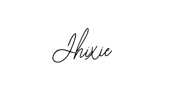 Make a beautiful signature design for name Jhixie. With this signature (Bearetta-2O07w) style, you can create a handwritten signature for free. Jhixie signature style 12 images and pictures png