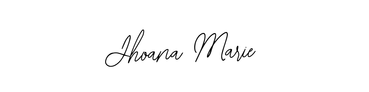 You should practise on your own different ways (Bearetta-2O07w) to write your name (Jhoana Marie) in signature. don't let someone else do it for you. Jhoana Marie signature style 12 images and pictures png