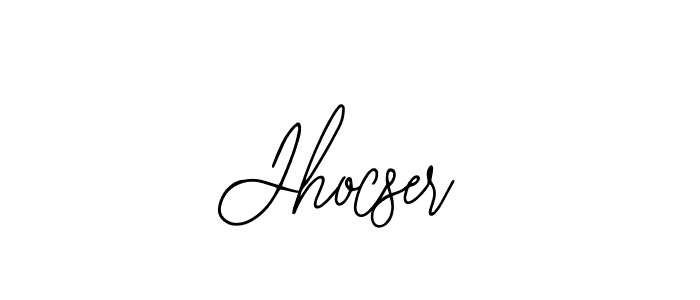 if you are searching for the best signature style for your name Jhocser. so please give up your signature search. here we have designed multiple signature styles  using Bearetta-2O07w. Jhocser signature style 12 images and pictures png