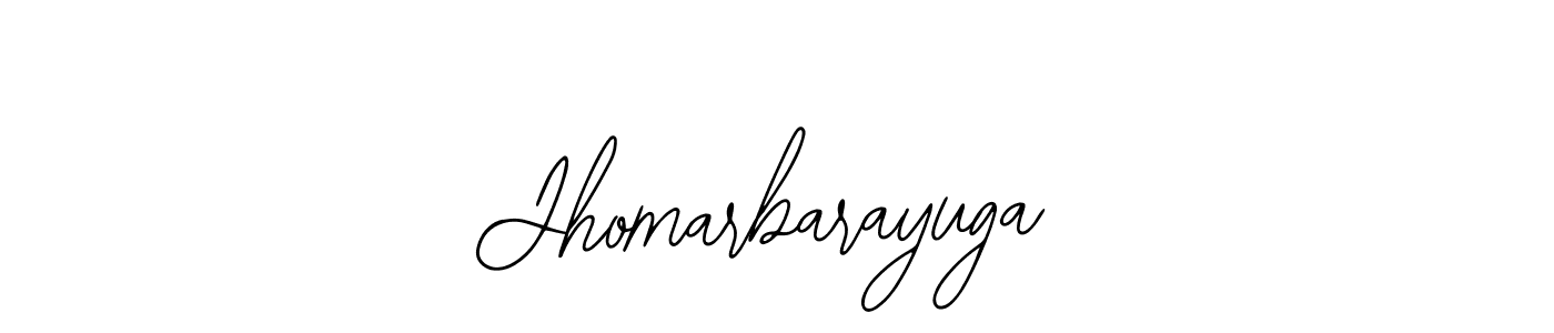 Design your own signature with our free online signature maker. With this signature software, you can create a handwritten (Bearetta-2O07w) signature for name Jhomarbarayuga. Jhomarbarayuga signature style 12 images and pictures png
