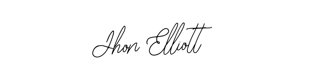 How to make Jhon Elliott signature? Bearetta-2O07w is a professional autograph style. Create handwritten signature for Jhon Elliott name. Jhon Elliott signature style 12 images and pictures png