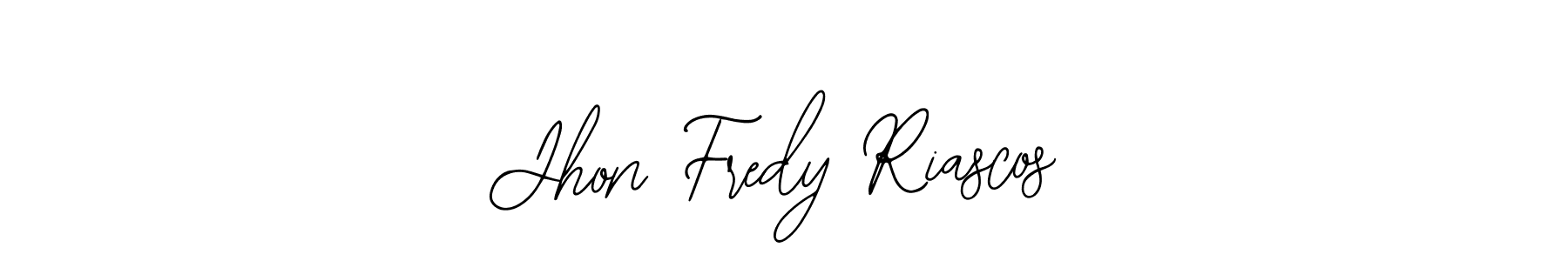 Also we have Jhon Fredy Riascos name is the best signature style. Create professional handwritten signature collection using Bearetta-2O07w autograph style. Jhon Fredy Riascos signature style 12 images and pictures png