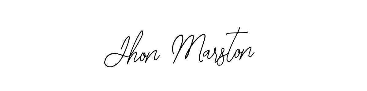 Jhon Marston stylish signature style. Best Handwritten Sign (Bearetta-2O07w) for my name. Handwritten Signature Collection Ideas for my name Jhon Marston. Jhon Marston signature style 12 images and pictures png