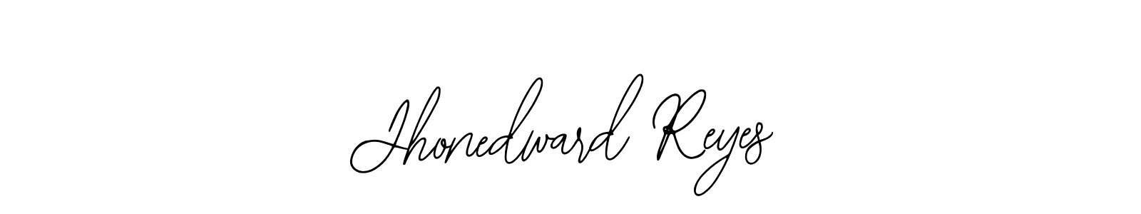 Make a beautiful signature design for name Jhonedward Reyes. With this signature (Bearetta-2O07w) style, you can create a handwritten signature for free. Jhonedward Reyes signature style 12 images and pictures png