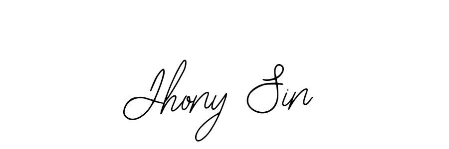 How to Draw Jhony Sin signature style? Bearetta-2O07w is a latest design signature styles for name Jhony Sin. Jhony Sin signature style 12 images and pictures png