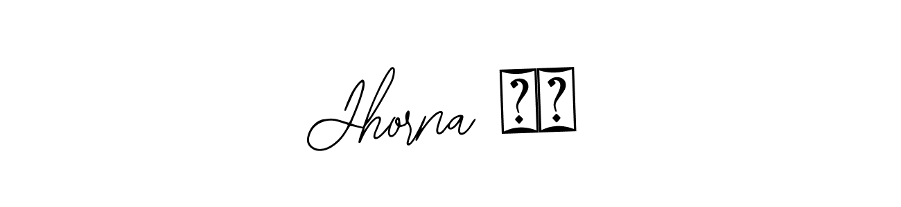 How to Draw Jhorna ❤️ signature style? Bearetta-2O07w is a latest design signature styles for name Jhorna ❤️. Jhorna ❤️ signature style 12 images and pictures png