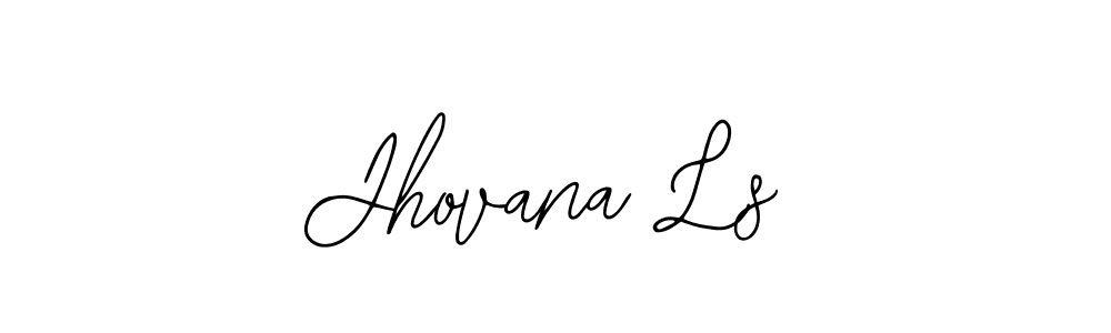 Make a beautiful signature design for name Jhovana Ls. Use this online signature maker to create a handwritten signature for free. Jhovana Ls signature style 12 images and pictures png